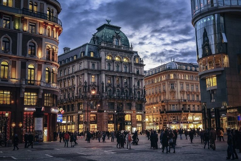 Vienna international airport, Austria