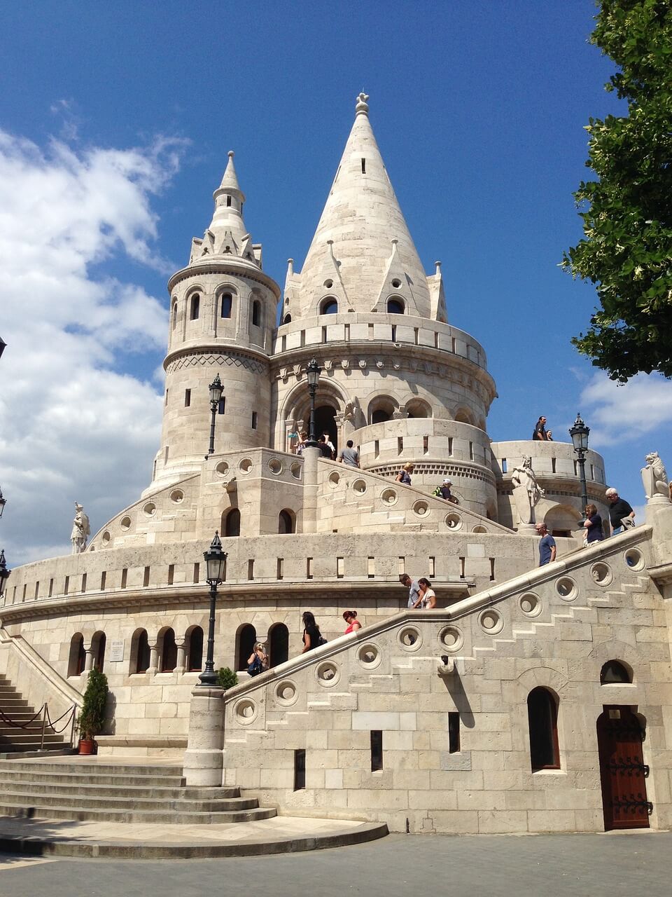 Scenic last minute cityscapes and architecture in Budapest.