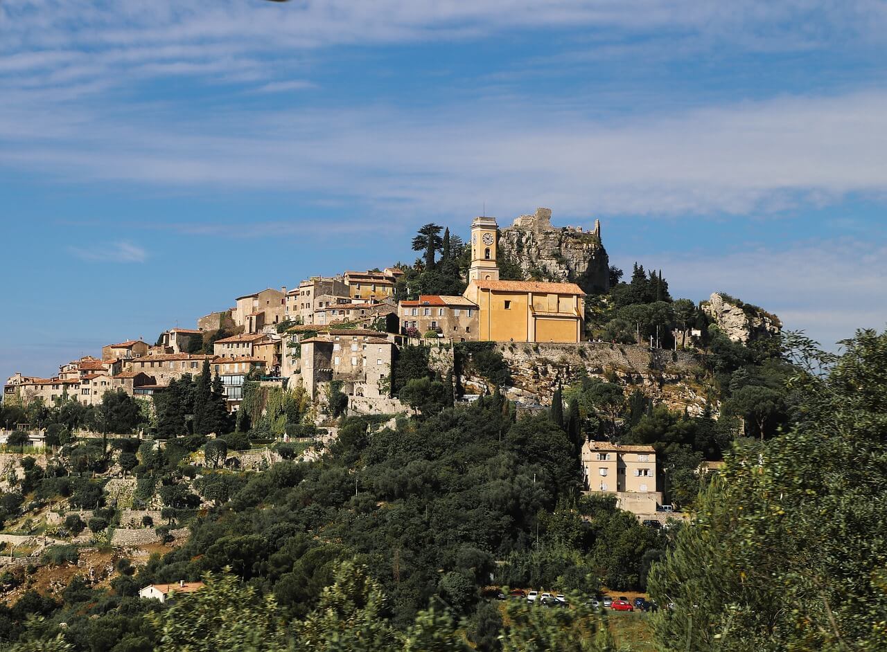 Scenic landscapes of Monaco.