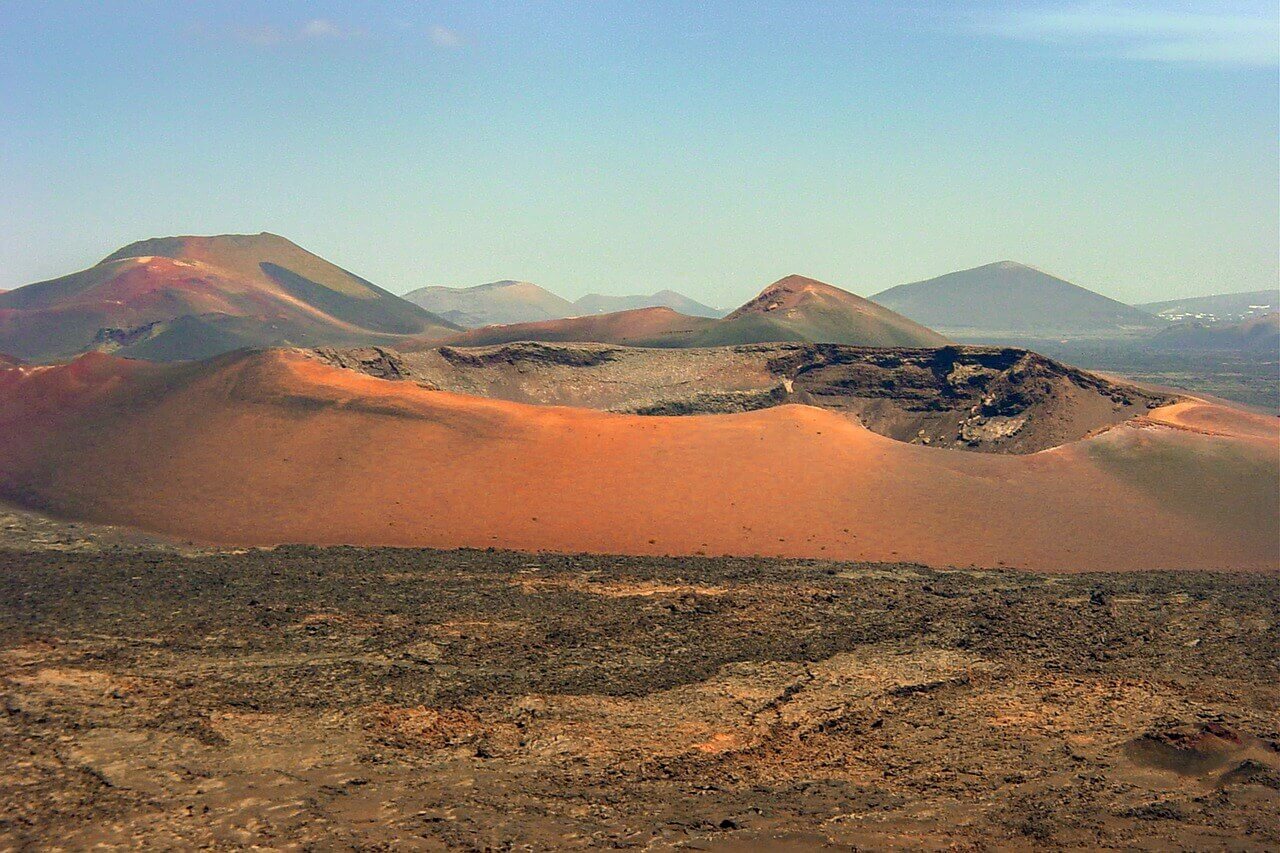 Scenic last minute cityscapes and architecture in Lanzarote.